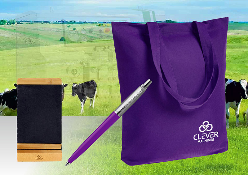 Подарочный набор с логотипом для "Clever-Corp"