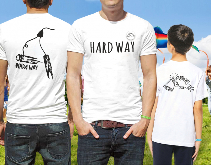 Сувенирная продукция для "Hard Way Camp"