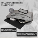 Сумка для ноутбука WorkBag, с защитой от воды, с креплением на чемодан, 15-17 дюймов, серая для нанесения логотипа