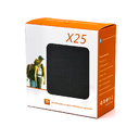 Беспроводная Bluetooth колонка X25 Outdoor (BLTS01), черная для нанесения логотипа
