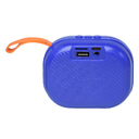 Беспроводная Bluetooth колонка Echo 3W, синий для нанесения логотипа