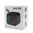Беспроводная Bluetooth колонка Beat 5W, синий для нанесения логотипа