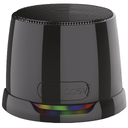 Магнитная беспроводная Bluetooth колонка-подставка Wave 5W, черная для нанесения логотипа