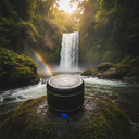 Беспроводная Bluetooth колонка SoundDot 3W+ с металлическим корпусом, черный для нанесения логотипа