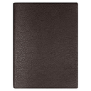 Ежедневник Flexy Foggia Leatherette B5, коричневый, недатированный, в гибкой обложке в подарочной коробке для нанесения логотипа