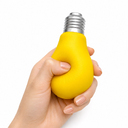 Антистресс Bulby, жёлтый для нанесения логотипа