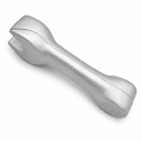 Антистресс Wrench, серебро для нанесения логотипа