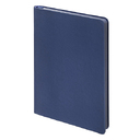 Ежедневник Flexy Soft Touch Latte А5, темно-синий, недатированный, в гибкой обложке для нанесения логотипа