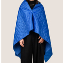 Плед PONCHO, синий для нанесения логотипа