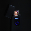 Зажигалка-накопитель USB Abigail, черная для нанесения логотипа