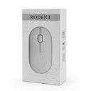 Мышь компьютерная беспроводная Rodent, белая для нанесения логотипа