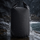 Водонепроницаемая сумка DRYBAG, Чёрный для нанесения логотипа