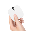 Внешний аккумулятор Revil, 10000 mAh, белый для нанесения логотипа