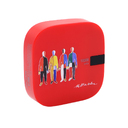 Внешний аккумулятор Revil, 10000 mAh, красный для нанесения логотипа