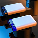 Внешний аккумулятор Strom, 10000 mAh, синий для нанесения логотипа