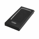 Внешний аккумулятор Saming, 10000mAh, черный для нанесения логотипа