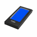 Внешний аккумулятор Saming, 10000mAh, синий для нанесения логотипа