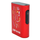 Внешний аккумулятор в металлическом корпусе Wōdan, сенсорный, 10000mAh, красный для нанесения логотипа