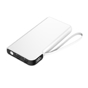 Внешний аккумулятор Cesare 10000 mAh, белый для нанесения логотипа