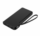 Внешний аккумулятор Cesare 10000 mAh, черный для нанесения логотипа