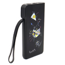 Внешний аккумулятор Cesare 10000 mAh, черный для нанесения логотипа