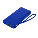 Внешний аккумулятор Cesare 10000 mAh, синий для нанесения логотипа