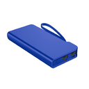Внешний аккумулятор Cesare 10000 mAh, синий для нанесения логотипа