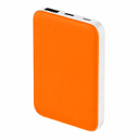 Внешний аккумулятор Fluffy, 5000 Mah, оранжевый для нанесения логотипа