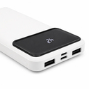 Внешний аккумулятор Cypher 10000 Mah, белый для нанесения логотипа