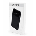 Внешний аккумулятор Cypher 10000 Mah, черный для нанесения логотипа