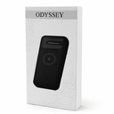 Внешний аккумулятор Odyssey, 10000 mAh с беспроводной зарядкой, черный для нанесения логотипа