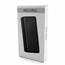 Внешний аккумулятор Belong, 20000 Mah, черный для нанесения логотипа