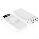 Внешний аккумулятор Authority с беспроводной зарядкой (5W), 10000 mAh, белый для нанесения логотипа