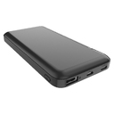 Внешний аккумулятор Optima, 10000 Mah, черный для нанесения логотипа