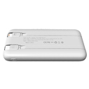 Внешний аккумулятор Nero с быстрой зарядкой (до 22,5W), 10000 mAh, белый для нанесения логотипа
