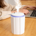 Светодиодный USB увлажнитель Foggy с подсветкой, белый   для нанесения логотипа