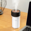 Светодиодный USB увлажнитель Wheel, белый для нанесения логотипа