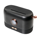 Светодиодный USB увлажнитель Milfire, черный для нанесения логотипа