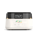 Светодиодный USB увлажнитель-ароматизатор Brava с часами с RGB подсветкой для нанесения логотипа