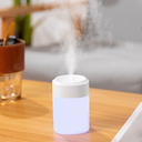 Светодиодный USB увлажнитель Lumi-Humi, белый для нанесения логотипа