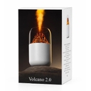 Светодиодный USB увлажнитель-аромадиффузор Volcano 2.0, белый для нанесения логотипа