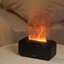 Светодиодный USB увлажнитель-ароматизатор Lumor RGB, черный для нанесения логотипа
