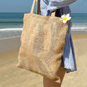 Сумка хозяйственная  Bagsy Jute 270 г/м2, бежевая для нанесения логотипа