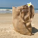 Сумка хозяйственная  Bagsy Jute 270 г/м2, бежевая для нанесения логотипа