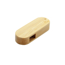 Флешка Green 16 Гб wooden color для нанесения логотипа