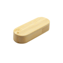 Флешка Green 16 Гб wooden color для нанесения логотипа