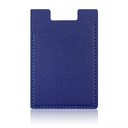 Держатель карт на телефоне SlimPocket, синий для нанесения логотипа