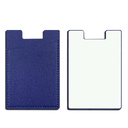 Держатель карт на телефоне SlimPocket, синий для нанесения логотипа