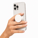 Подставка-держатель для телефона PopSocket, белый для нанесения логотипа