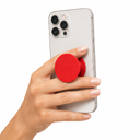 Подставка-держатель для телефона PopSocket, красный для нанесения логотипа